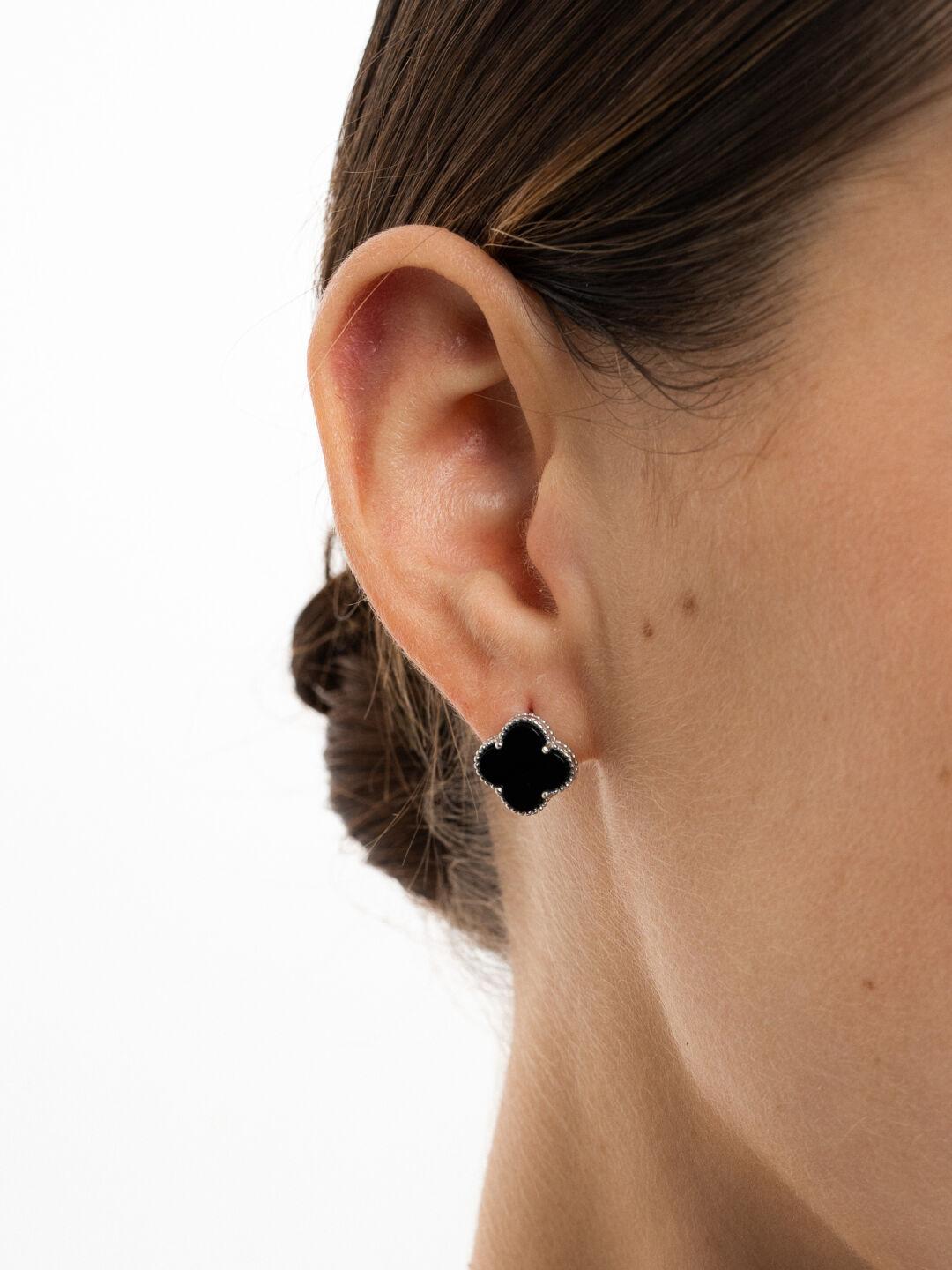 Зображення Серебряные пусеты «Сердце»